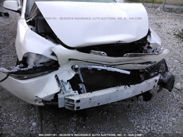 1G1ZC5E14BF343707 - 2011 CHEVROLET MALIBU 1LT თეთრი ფოტო 6