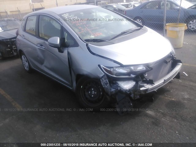 3HGGK5H47KM703819 - 2019 HONDA FIT LX SILVER photo 1