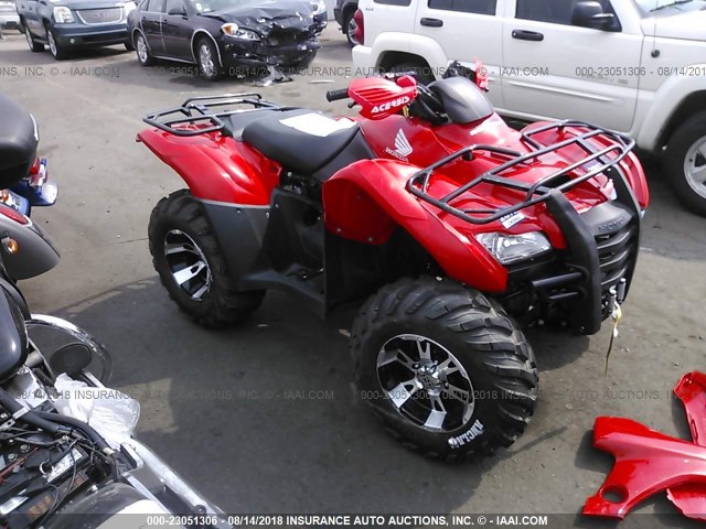 1HFTE3547D4603561 - 2013 HONDA TRX420 FE RED photo 1