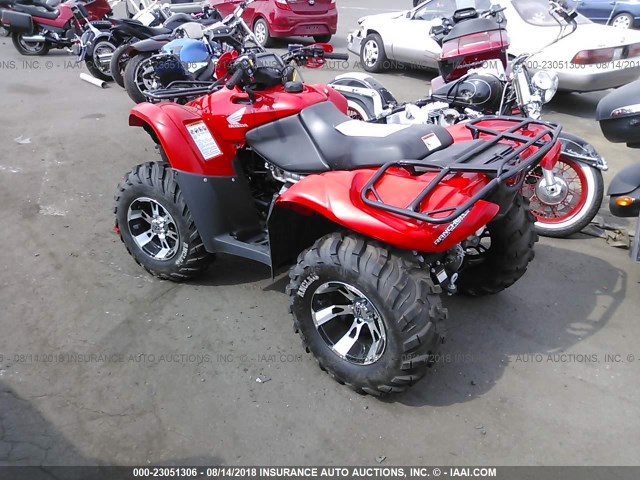 1HFTE3547D4603561 - 2013 HONDA TRX420 FE RED photo 3