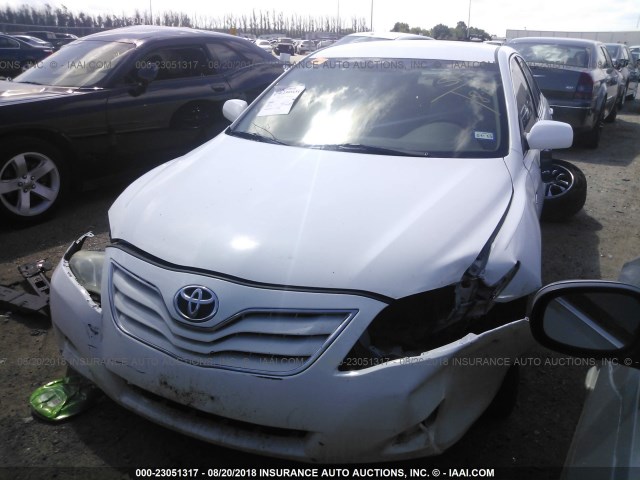 4T4BF3EK8AR073602 - 2010 TOYOTA CAMRY SE/LE/XLE თეთრი ფოტო 2