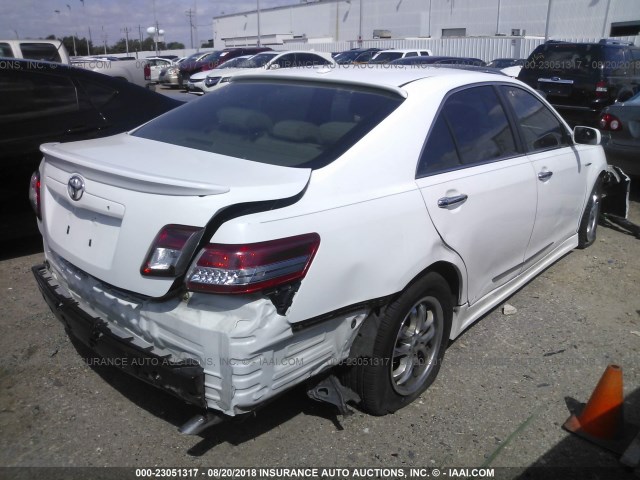4T4BF3EK8AR073602 - 2010 TOYOTA CAMRY SE/LE/XLE თეთრი ფოტო 4