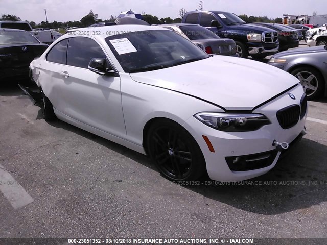 WBA1F5C53FV256794 - 2015 BMW 228 I WHITE photo 1