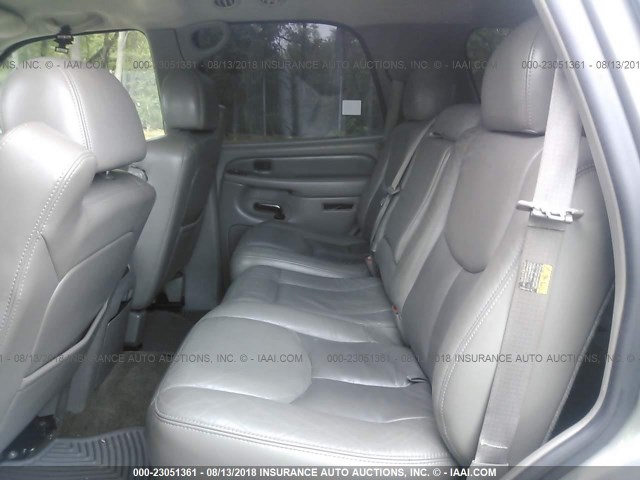 1GKEK63U05J127516 - 2005 GMC YUKON DENALI GRAY photo 8