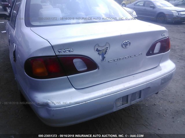 2T1BR12E9XC160391 - 1999 TOYOTA COROLLA VE/CE/LE 银色 照片 6