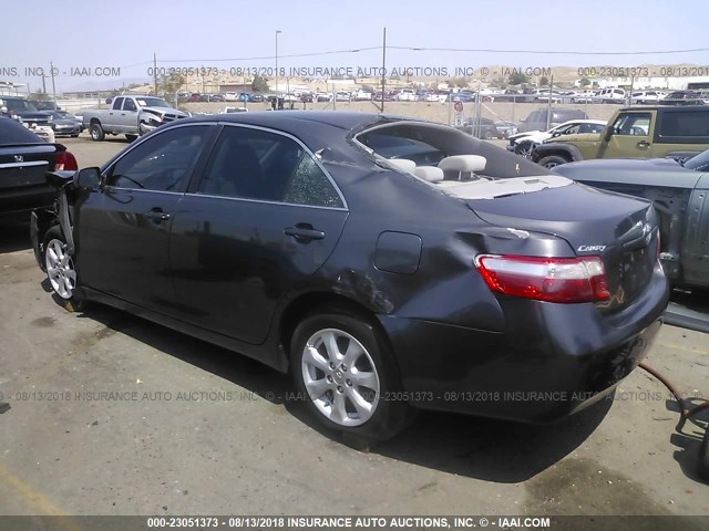 4T1BE46K29U309738 - 2009 TOYOTA CAMRY SE/LE/XLE ფერფლისფერი ფოტო 3