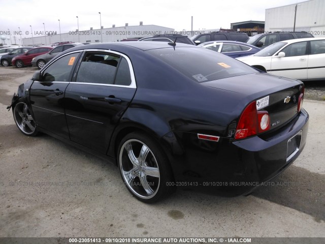 1G1ZG57B784299877 - 2008 CHEVROLET MALIBU LS 蓝色 照片 3