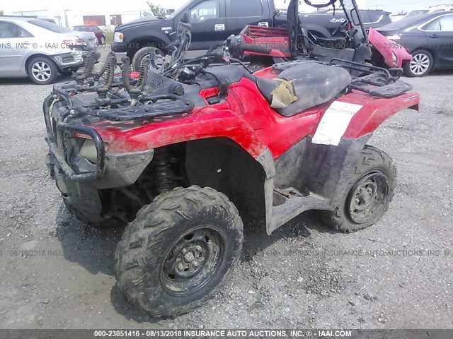 1HFTE4629G4101190 - 2016 HONDA TRX500 FA RED photo 2