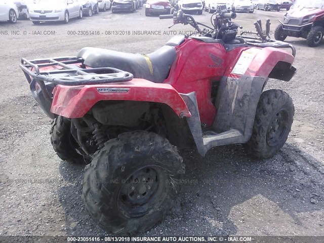 1HFTE4629G4101190 - 2016 HONDA TRX500 FA RED photo 4