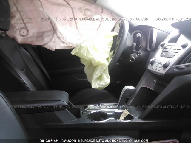 2GNFLFE57C6268829 - 2012 CHEVROLET EQUINOX LTZ BLACK photo 5