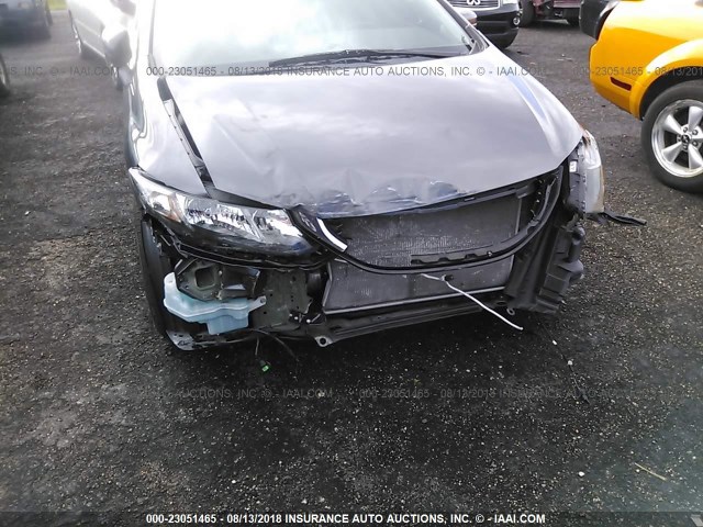 19XFB2F9XFE007429 - 2015 HONDA CIVIC EXL 灰色 照片 6