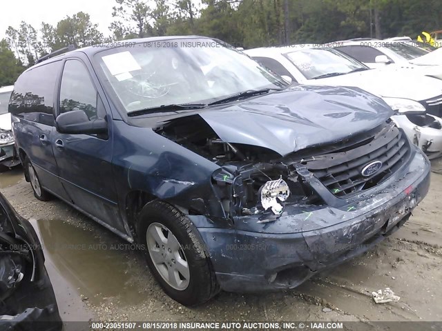 2FMZA51626BA05739 - 2006 FORD FREESTAR SE BLUE photo 1