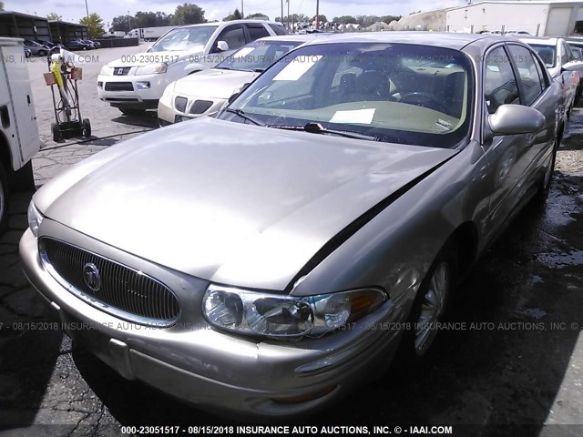 1G4HR54K344128793 - 2004 BUICK LESABRE LIMITED TAN photo 2