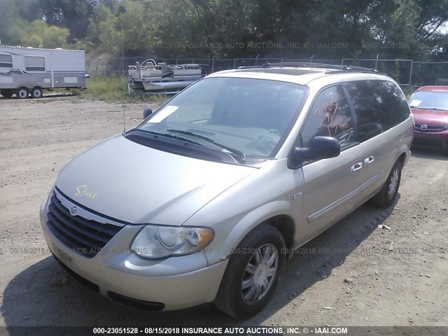 2C4GP54L45R292583 - 2005 CHRYSLER TOWN & COUNTRY TOURING TAN photo 2