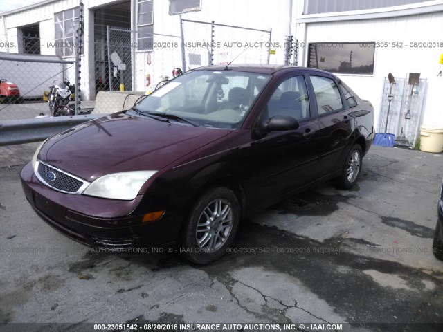 1FAFP34N17W270820 - 2007 FORD FOCUS ZX4/S/SE/SES 栗色 照片 2