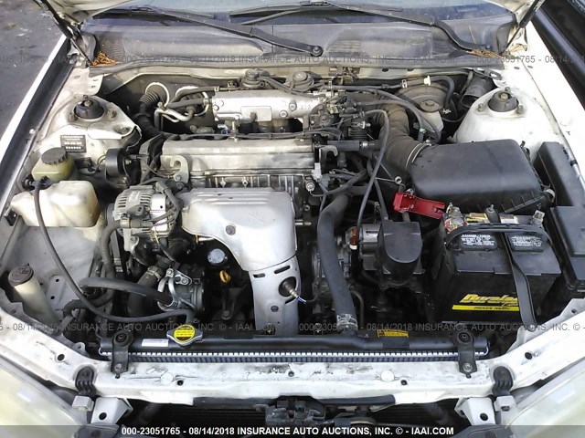 JT2BG22K610565829 - 2001 TOYOTA CAMRY CE/LE/XLE WHITE photo 10