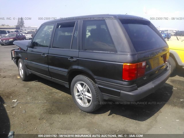 SALPV1446XA421155 - 1999 LAND ROVER RANGE ROVER 4.6 HSE LONG WHEELBASE GRAY photo 3