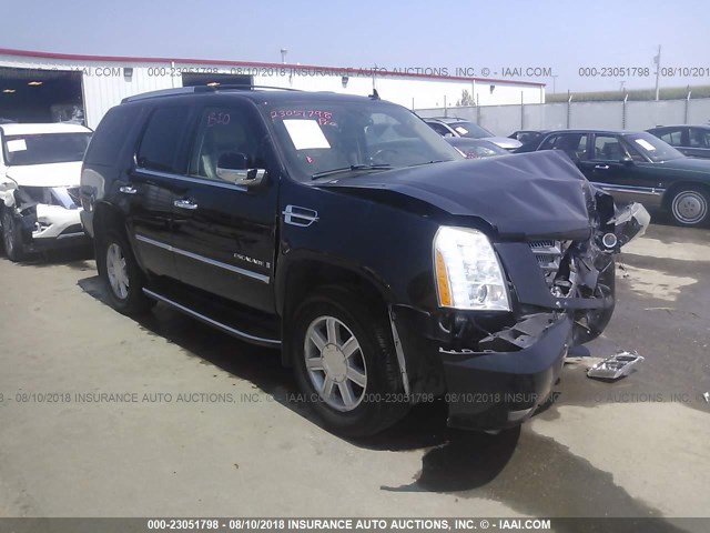 1GYFK132X9R147128 - 2009 CADILLAC ESCALADE BLACK photo 1