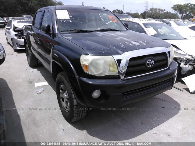 3TMJU62N16M013852 - 2006 TOYOTA TACOMA DOUBLE CAB PRERUNNER BLACK photo 1