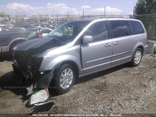 2C4RC1BG8ER358927 - 2014 CHRYSLER TOWN & COUNTRY TOURING SILVER photo 2