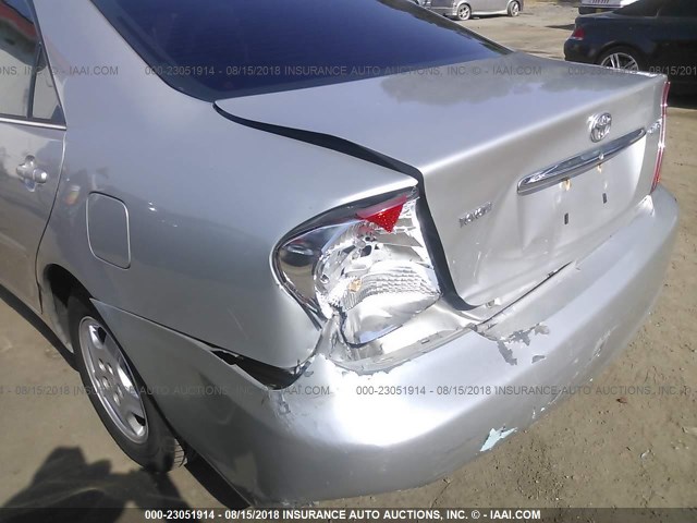 4T1BE32K33U694444 - 2003 TOYOTA CAMRY LE/XLE/SE 银色 照片 6