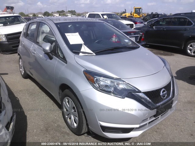 3N1CE2CP5HL358697 - 2017 NISSAN VERSA NOTE S/S PLUS/SV/SL/SR SILVER photo 1