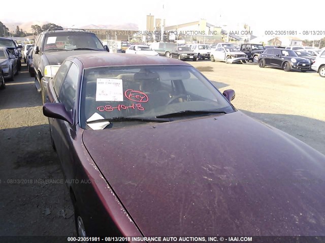 JT2BG12K3T0401614 - 1996 TOYOTA CAMRY DX/LE/XLE PURPLE photo 6