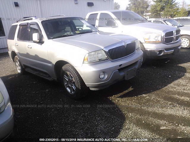 5LMEU88H44ZJ13575 - 2004 LINCOLN AVIATOR 银色 照片 1