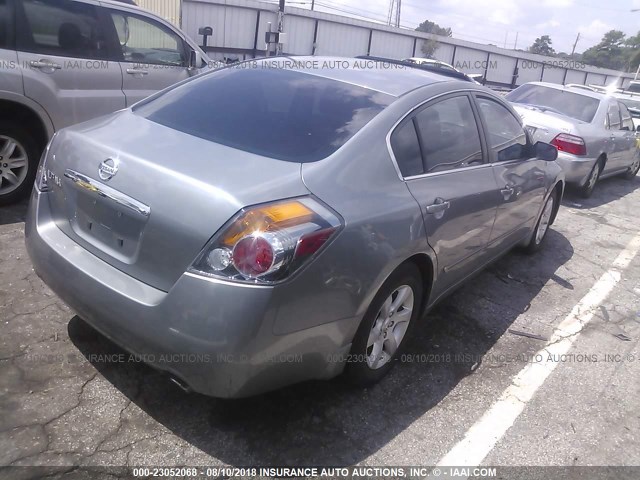 1N4AL21E38C263973 - 2008 NISSAN ALTIMA 2.5/2.5S SILVER photo 4