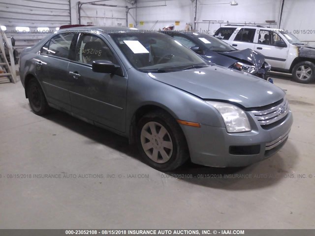 3FAFP06Z96R107428 - 2006 FORD FUSION S GREEN photo 1