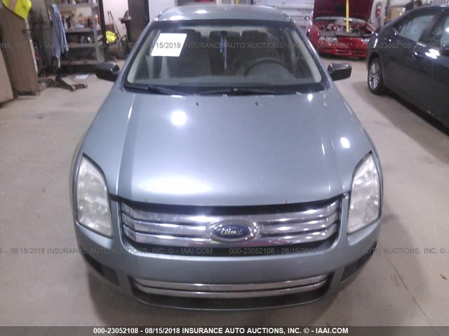 3FAFP06Z96R107428 - 2006 FORD FUSION S GREEN photo 6