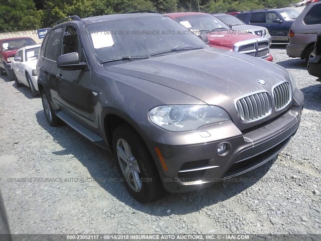 5UXZW0C56CL668366 - 2012 BMW X5 XDRIVE35D BROWN photo 1