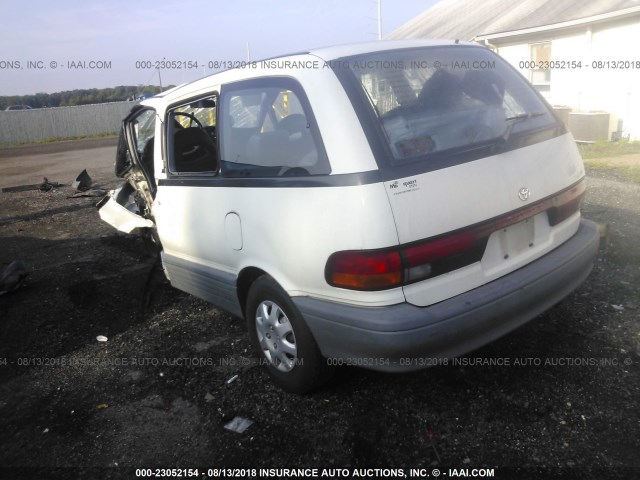 JT3AC11R6M1005156 - 1991 TOYOTA PREVIA DLX WHITE photo 3