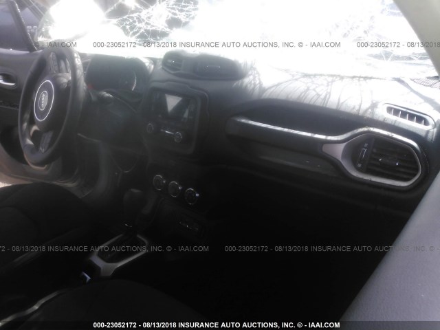 ZACCJAAT9GPD42463 - 2016 JEEP RENEGADE SPORT Մոխրագույն լուսանկար 5