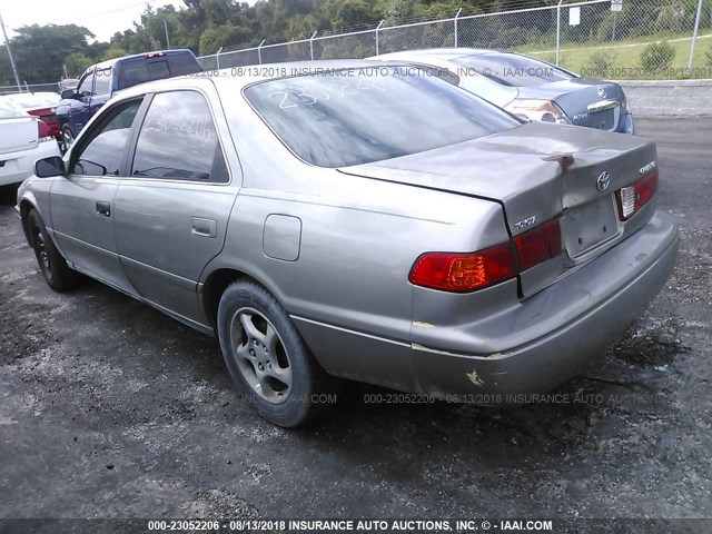 4T1BG22K7YU638549 - 2000 TOYOTA CAMRY CE/LE/XLE 棕色 照片 3