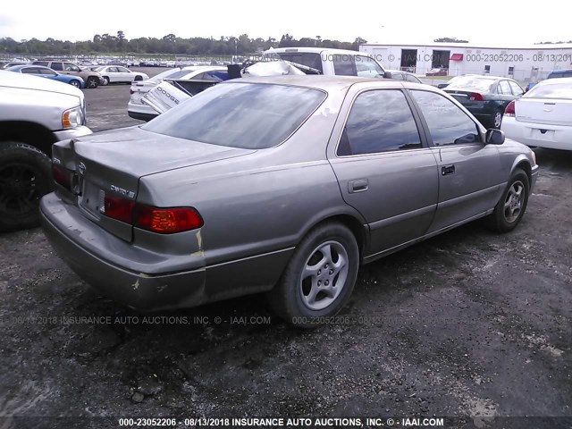 4T1BG22K7YU638549 - 2000 TOYOTA CAMRY CE/LE/XLE 棕色 照片 4