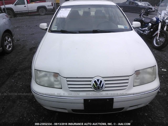 3VWRK69M74M047858 - 2004 VOLKSWAGEN JETTA GL WHITE photo 6