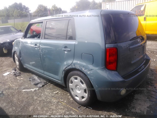 JTLKE50EX81054502 - 2008 TOYOTA SCION XB ღია ლურჯი ფოტო 3