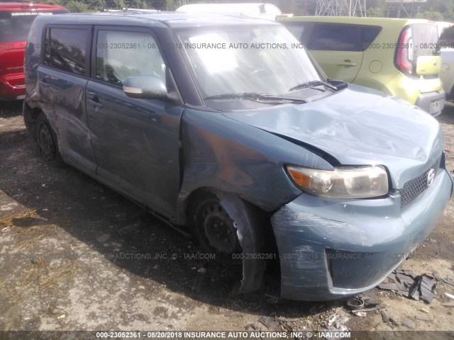 JTLKE50EX81054502 - 2008 TOYOTA SCION XB ღია ლურჯი ფოტო 6