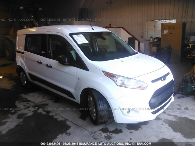 NM0LS7F78E1142258 - 2014 FORD TRANSIT CONNECT XLT WHITE photo 1