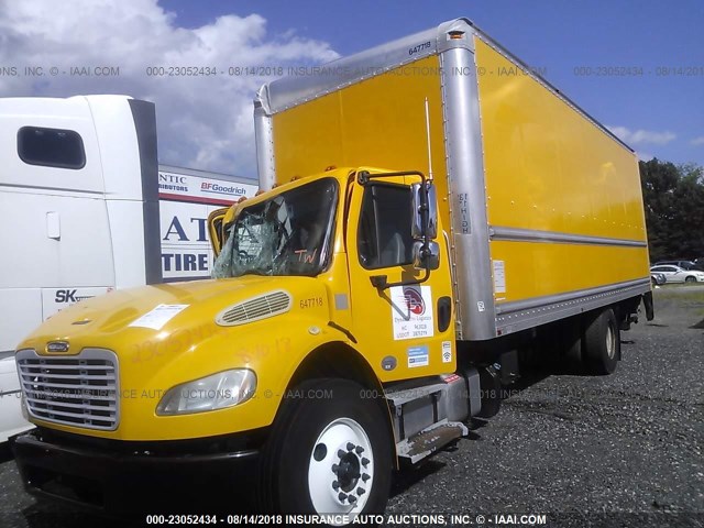 1FVACWDT0DHBU8425 - 2013 FREIGHTLINER M2 106 MEDIUM DUTY YELLOW photo 2