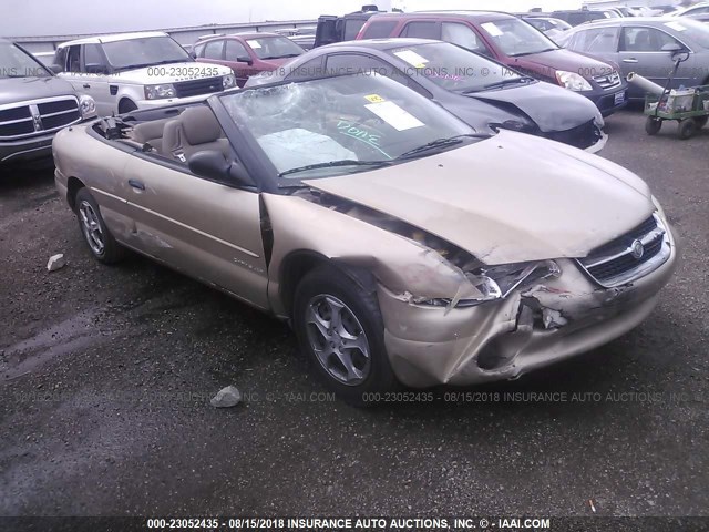 3C3EL45XXWT236925 - 1998 CHRYSLER SEBRING JX GOLD photo 1