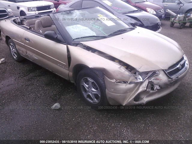 3C3EL45XXWT236925 - 1998 CHRYSLER SEBRING JX GOLD photo 6