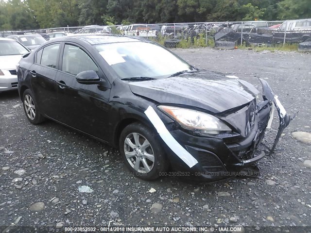 JM1BL1VG5B1354783 - 2011 MAZDA 3 I BLACK photo 1