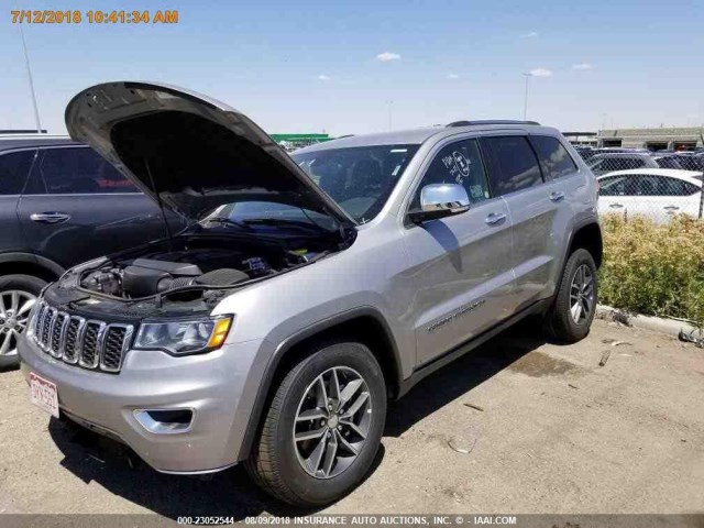 1C4RJFBGXJC419040 - 2018 JEEP GRAND CHEROKEE LIMITED SILVER photo 13