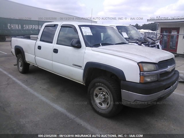 1GCHC23U93F234076 - 2003 CHEVROLET SILVERADO C2500 HEAVY DUTY WHITE photo 1