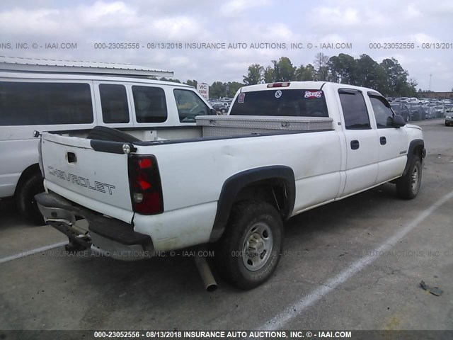 1GCHC23U93F234076 - 2003 CHEVROLET SILVERADO C2500 HEAVY DUTY WHITE photo 4