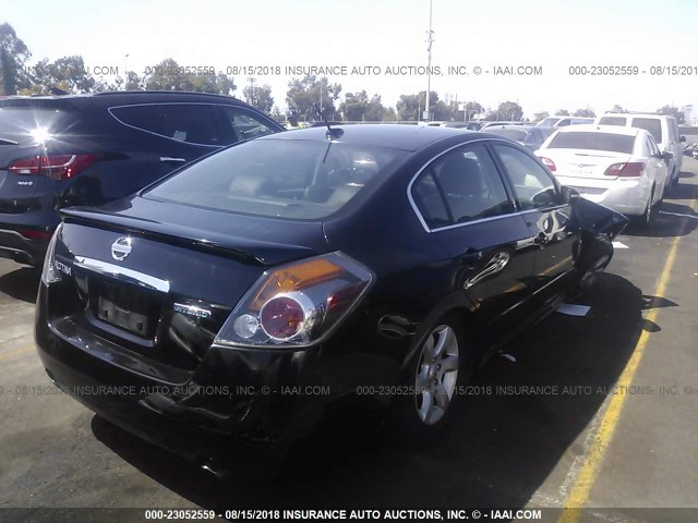 1N4CL21E58C157999 - 2008 NISSAN ALTIMA HYBRID BLACK photo 4