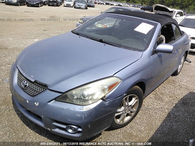 4T1FA38P37U126734 - 2007 TOYOTA CAMRY SOLARA SE/SLE Mavi foto 2