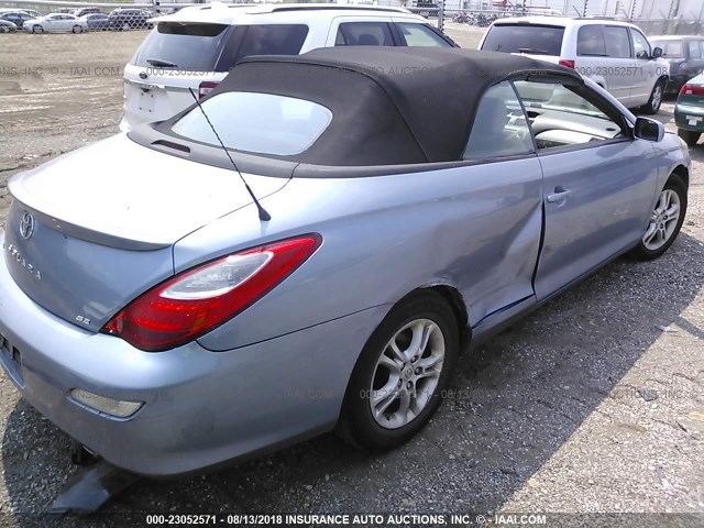 4T1FA38P37U126734 - 2007 TOYOTA CAMRY SOLARA SE/SLE Mavi foto 4